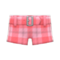 Plaid Shorts (Red) NH Icon.png
