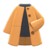 Collarless Coat (Beige) NH Icon.png