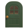 Green Windowed Door (Round) NH Icon.png