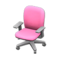 Modern Office Chair (Pink) NH Icon.png