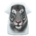 Tiger-face tee dress's White variant