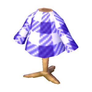 Blue-Check Shirt NL Model.png