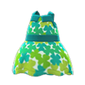 Clover Dress (Green) NH Storage Icon.png