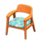 Nordic Chair (Natural Wood - Raindrops) NH Icon.png