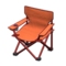 Outdoor Folding Chair (Red - Orange) NH Icon.png