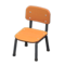 School Chair (Light Brown & Black) NH Icon.png