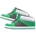 Basketball shoes's Green variant