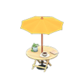 Bistro Table (Light Wood - Yellow) NH Icon.png