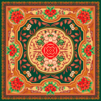 Texture of fancy carpet