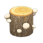 Mush Log (White Mushroom)