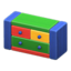 Wooden-Block Chest (Colorful)