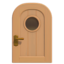 Beige Basic Door (Round) NH Icon.png