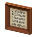 Fancy Frame (New Horizons) - Animal Crossing Wiki - Nookipedia