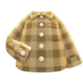 Flannel Shirt (Beige) NH Icon.png