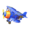 Propeller Plane (Blue - Leaves) NL Model.png