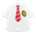 Short-sleeved uniform top's Red Necktie variant