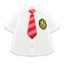 Short-Sleeved Uniform Top (Red Necktie) NH Icon.png
