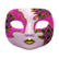 Venetian carnival mask's Pink variant