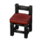 Zen Chair (Black - Adzuki Bean) NL Model.png
