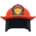 Firefighter's hat's Flame orange variant