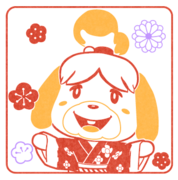 Isabelle (Kimono) Stamp 1 AF.png