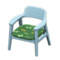 Nordic Chair (Blue - Butterflies) NH Icon.png