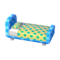 Polka-Dot Bed (Soda Blue - Melon Float) NL Model.png