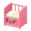 Baby Bed (Pink - Beige) NH Icon.png