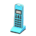 Cordless Phone's Light Blue variant