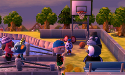 Example of Moose's Happy Home Designer house