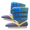 Samurai Greaves (Blue) NH Icon.png