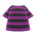 Striped tee's Purple variant