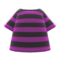 Striped Tee (Purple) NH Icon.png