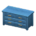 Wooden chest's Blue variant