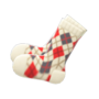 Argyle Crew Socks (White) NH Icon.png