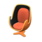 Artsy Chair (Orange - Orange) NH Icon.png