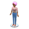 Dress-Up Doll (Short Pink - Casual) NH Icon.png