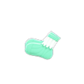 Frilly Socks (Green) NH Storage Icon.png