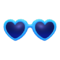 Heart Shades (Blue) NH Icon.png