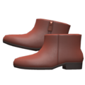 Pleather Ankle Booties (Brown) NH Icon.png
