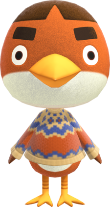 Artwork of Anchovy the Bird