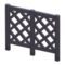Large Lattice Fence (Black) NH Icon.png