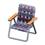 Lawn Chair (Black) NH Icon.png
