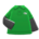 Layered polo shirt's Green variant