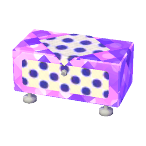 Polka-Dot Dresser (Amethyst - Grape Violet) NL Model.png