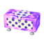 polka-dot dresser