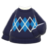 Argyle Sweater (Black) NH Icon.png