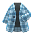 Checkered Chesterfield Coat (Blue) NH Icon.png