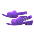 Cross-Belt Sandals (Purple) NH Icon.png