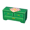Green dresser